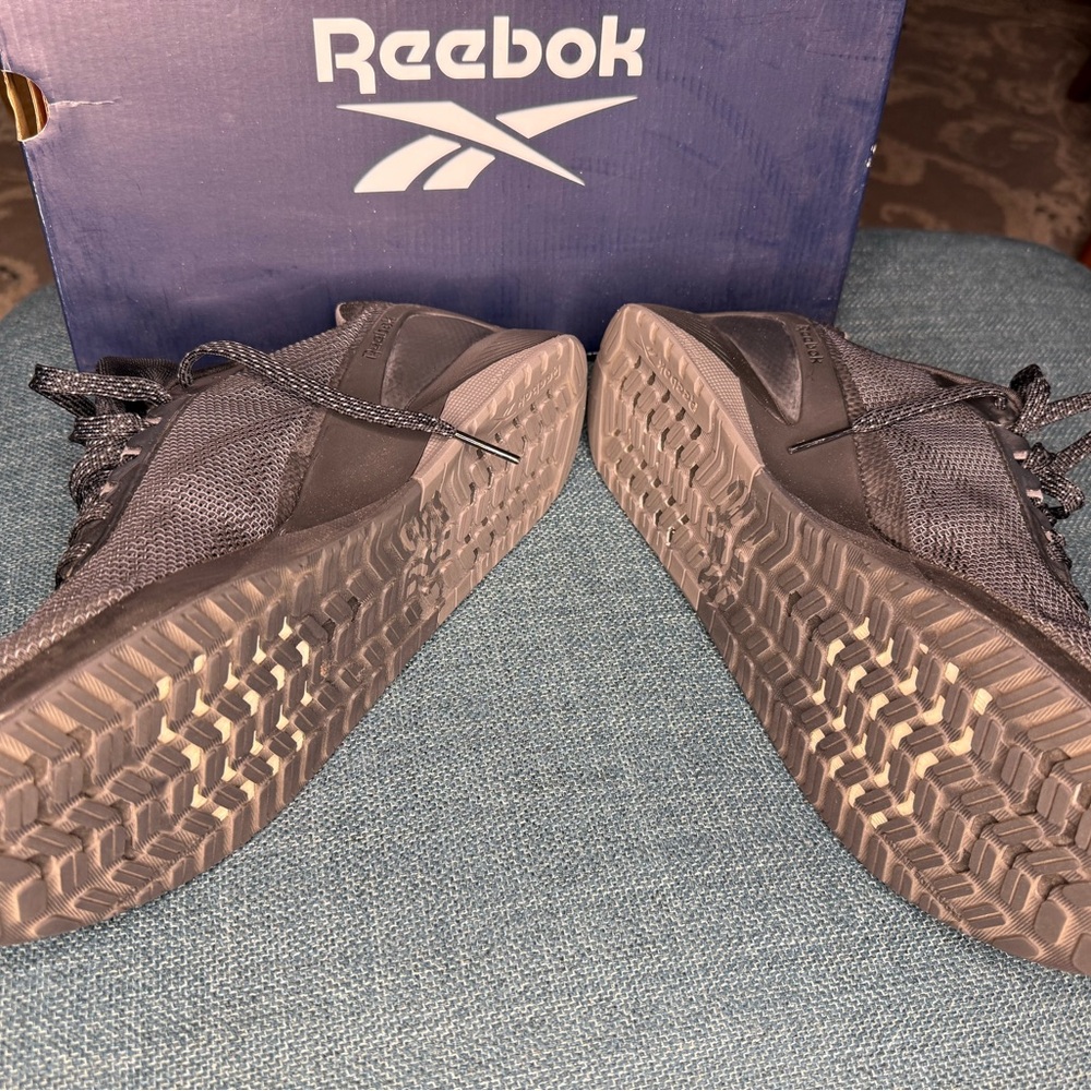 Reebok Charcoal Gray Running Shoes